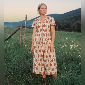 *SOLD*Christy Dawn Dress Oak Leaf XS